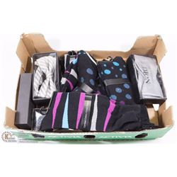 LOT OF NEW DESIGNER BOWTIES AND ASSORTED DRESS