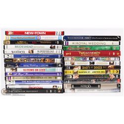 BOX OF DVDS SOME NEW INCL ANNIVERSARY EDITION