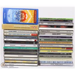 BOX OF CDS INCL RYAN MALCOLM HOME, NEW SHERYL CROW