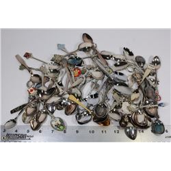 LOT OF 60 COLLECTOR SPOONS