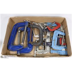 BOX OF 13 C-CLAMPS