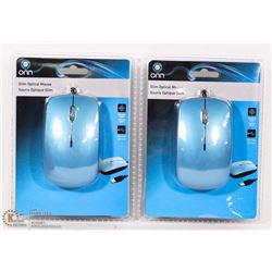 CASE OF 2 OPTICAL MICE