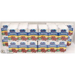 CASE WITH 72 PKS OF CRAISINS