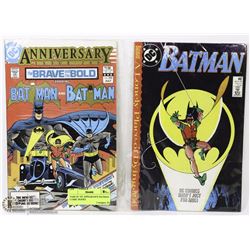 PAIR OF 1ST APPEARANCE BATMAN COMIC BOOKS