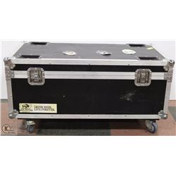 STAGE EQUIPMENT BOX ON WHEELS.