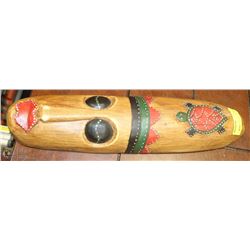 AFRICAN WOOD CARVED MASK