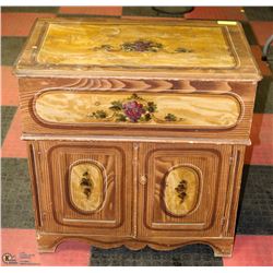 ANTIQUE CABINET 18":X29"X30"H