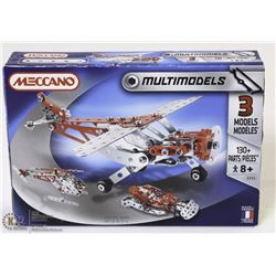 NEW MECCANO SET, 3 MODELS