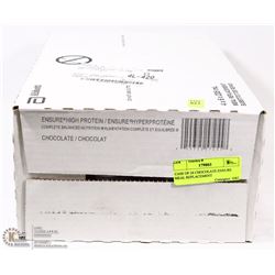 CASE OF 24 CHOCOLATE ENSURE MEAL REPLACEMENT