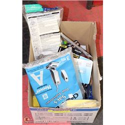 LOT OF HALOGEN LIGHT, LIGHT BULB AND NEW VACUUM