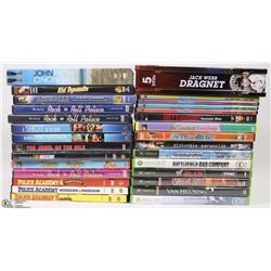 LOT OF ASSORTED DVD'S AND XBOX GAMES INCL 360