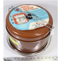 1960'S VINTAGE FOOD CARRIER