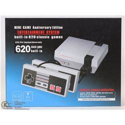 MINI ANNIVERSARY EDITION NES WITH 620 BUILTIN