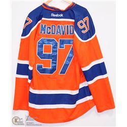 REEBOK CONNOR MCDAVID TEAM CAPTAIN HOME OILERS