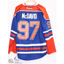 REEBOK CONNOR MCDAVID TEAM CAPTAIN HOME OILERS
