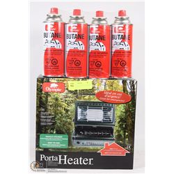 NEW OLYMPIA PORTABLE OUTDOOR HEATER SOLD WITH