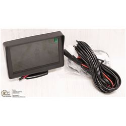 REAR VIEW BACKUP CAMERA W/MONITOR