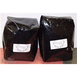 TWO-5LB BAGS OF COSTA RICA MEDIUM ROAST COFFEE
