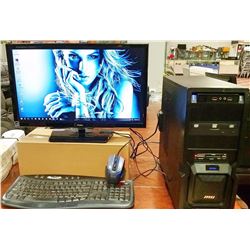 HIGH END MSI GAMING DESKTOP W/GIGABYTE MoBOARD