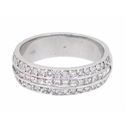 14KT White Gold 0.85ctw Diamond Ring