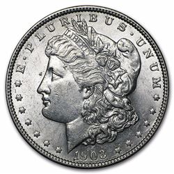 1903 $1 Morgan Silver Dollar Coin