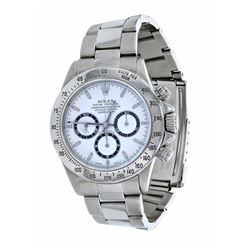 Rolex Daytona Stainless Steel Mens Wristwatch