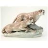 Image 1 : A Czechoslovakia Amphora group, of two lionesses with their kill (restored) 18.5ins...