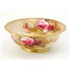 Image 1 : A Royal Worcester bowl, painted inside and out with rose sprays by Reginald Austin, circa 1923, 7...