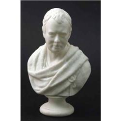 A W.H.Goss parian portrait bust of Robert Burns, 5.25ins...