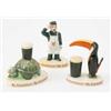 Image 1 : Three Carltonware Guinness advertising ornaments, toucan, tortoise and man with apron, largest 4i...