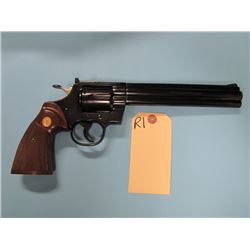 R1--- RESTRICTED -- COLT PYTHON .357 CAL DOUBLE ACTION REVOLVER 6 SHOT 8" BARREL VENT RIB