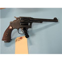 R12--- RESTRICTED -- SMITH & WESSON .38 ( stamped .38 / .380 on barrel )   6 SHOT DOUBLE ACTION REVO