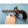 Image 3 : R7--- ANTIQUE STATUS -- BELGIAN PERCUSSION SINGLE SHOT PISTOL SCREW OFF BARREL ELG PROOF MARKS