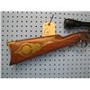 Image 2 : G-- HAWKEN .50 CAL CAP & BALL MUZZLE LOADER W/ BUSHNELL 4X32 SCOPE