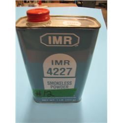 NO SHIPPING - CAN IMR 4227 SMOKELESS POWDER