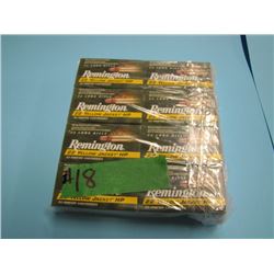 LOT 8 BXS REMINGTON YELLOW JACKET .22LR