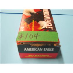 BX AMMERICAN EAGLE 357 MAG AMMO