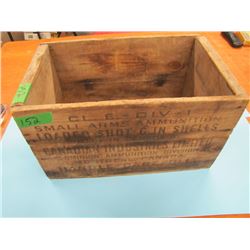 WOOD CIL AMMO BOX