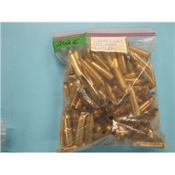 BAG ONCE FIRED 22-250 BRASS APPROX 100 PCS