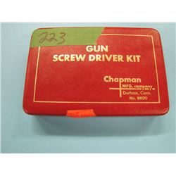 GUN SCREW DRIVER KIT