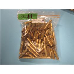 BAG ONCE FIRED 30-30 BRASS - 100 PCS APPROX