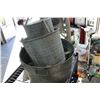 Image 1 : METAL WASH PAIL MOP BUCKET AND WATERING CAN