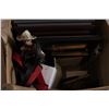 Image 2 : THREE BOXES OF CUPBOARD KNOBS AND LEASHES AND PICTURE FRAMES