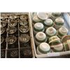 Image 2 : TRAY OF GLASSES AND DISHWASHING TRAY AND CRATE OF PLATES AND BOWLS