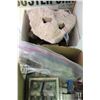 Image 2 : BOX OF SHOP SUPPLIES AND FISH TANK PUMP AND ROCKS