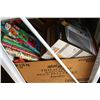 Image 2 : 2 BOXES OF HEDGE TRIMMER AND CHRISTMAS WRAPPING PAPER AND DECORATIONS