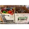 Image 1 : SHELF LOT OF GLASS FRUIT AND ESTATE GOODS