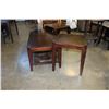 Image 2 : HOME ELEGANCE MODERN DARK FINISH 3 PIECE COFFEE TABLE SET