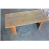 Image 1 : UNIQUE OAK 2 PIECE COFFEE AND ENDTABLE