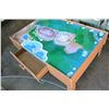 Image 2 : KIDS PLAY TABLE WITH REVERSIBLE TOP. AND DRAWER